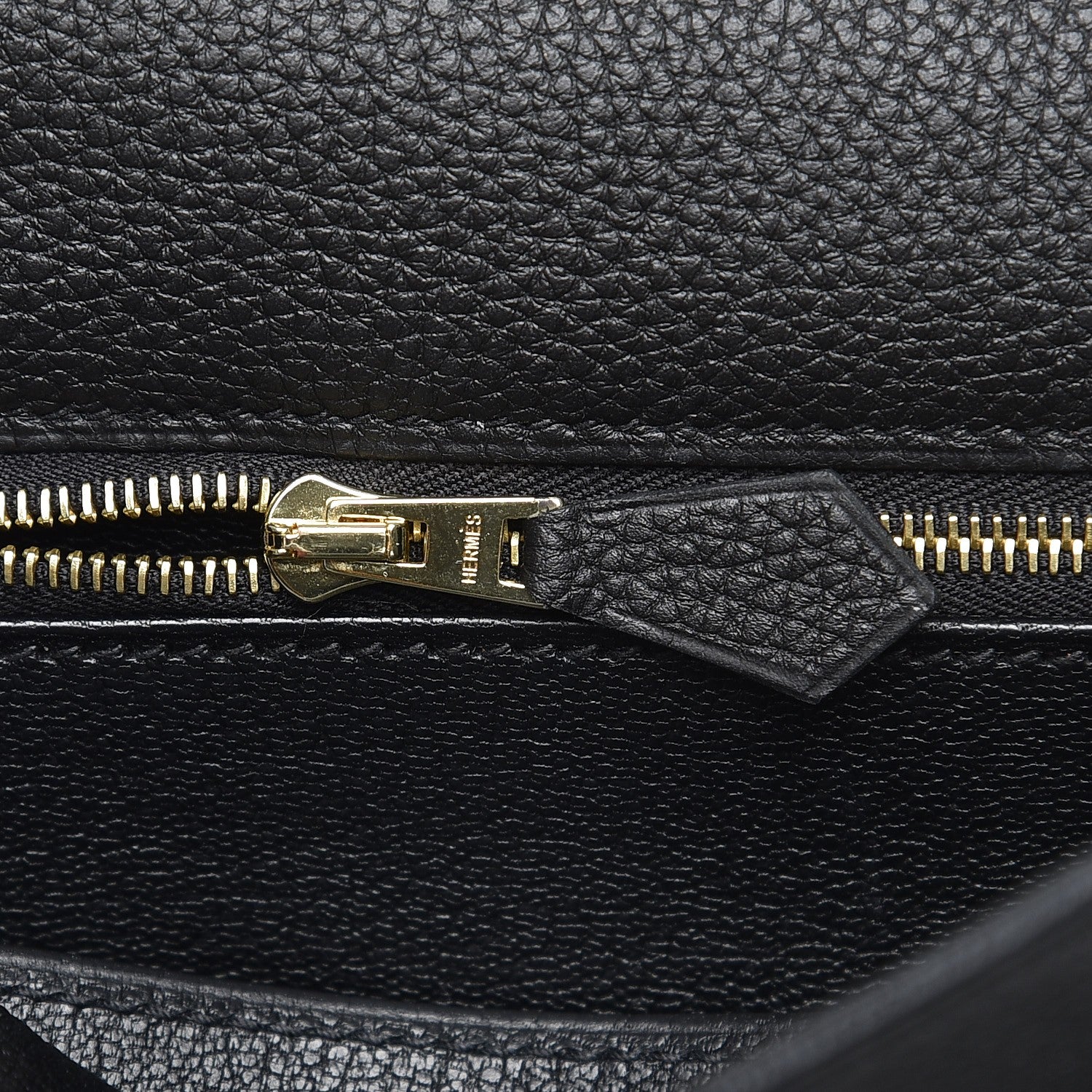 Hermes Togo Kelly Retourne 25 Black 9 of 36