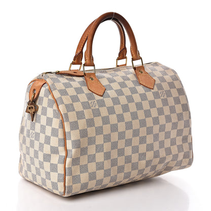 Louis Vuitton Damier Azur Speedy 30 3 of 13