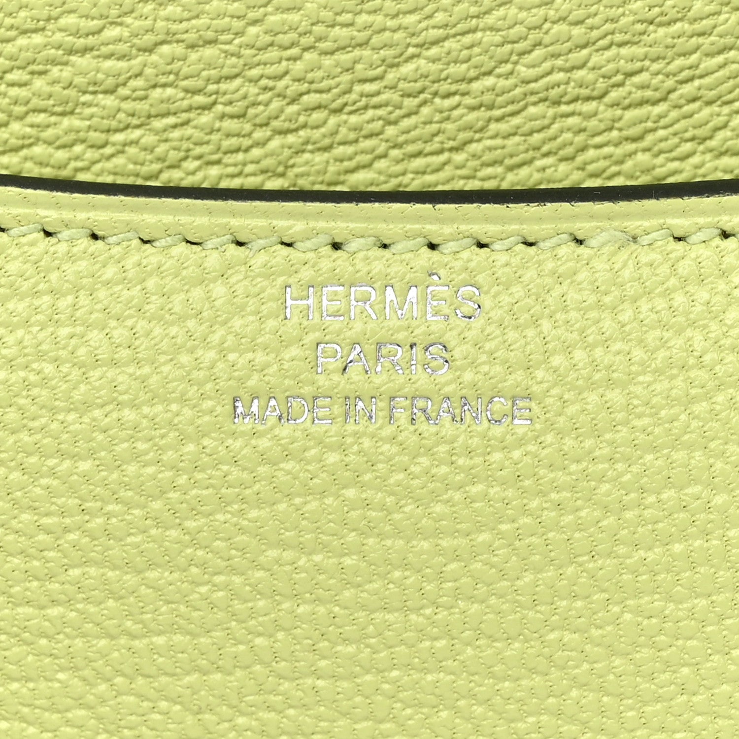 Hermes Chevre Mysore Constance 18 Jaune Bourgeon 6 of 14