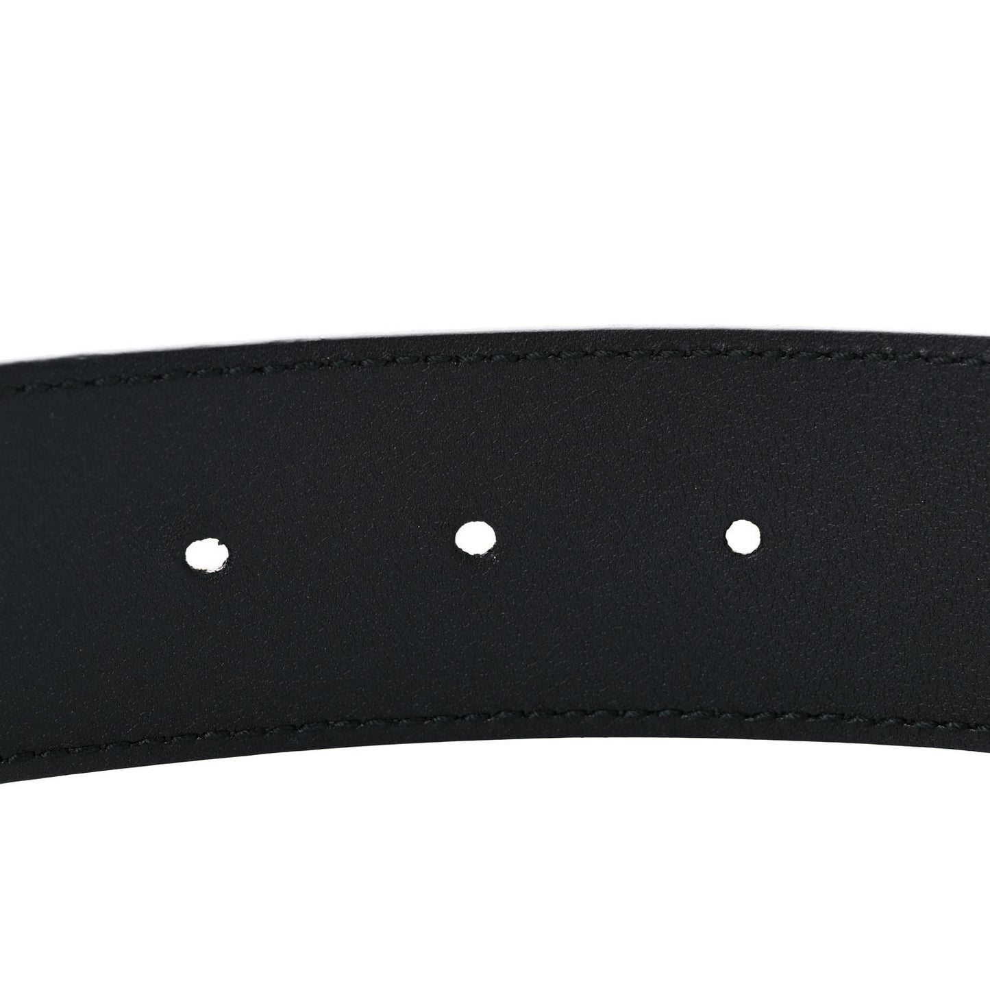 Moon Calfskin Scales Double G 40mm Belt 95 38 Black