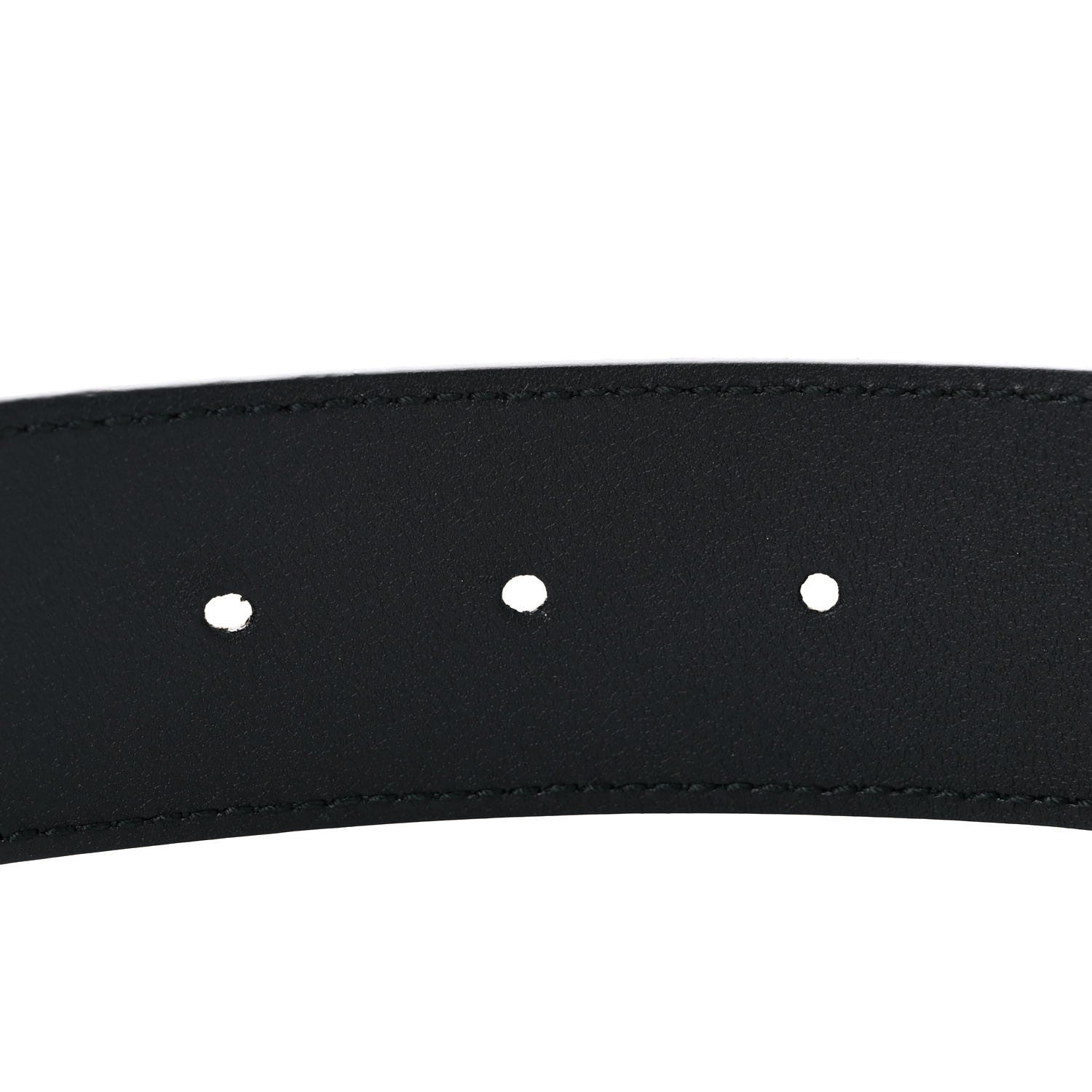 Gucci Moon Calfskin Scales Double G 40mm Belt 95 38 Black 4 of 6