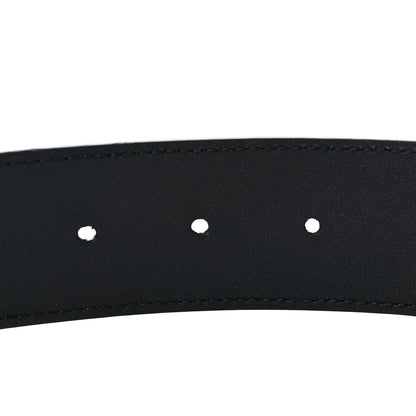 Gucci Moon Calfskin Scales Double G 40mm Belt 95 38 Black 4 of 6