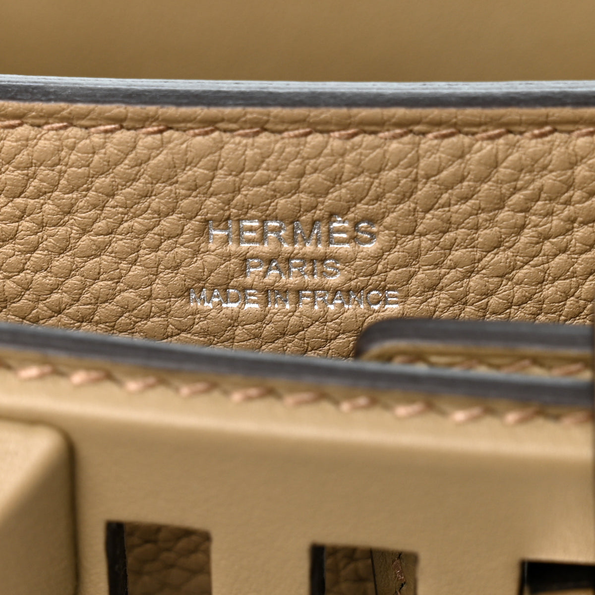 Togo Swift Medor Bag Beige Marfa