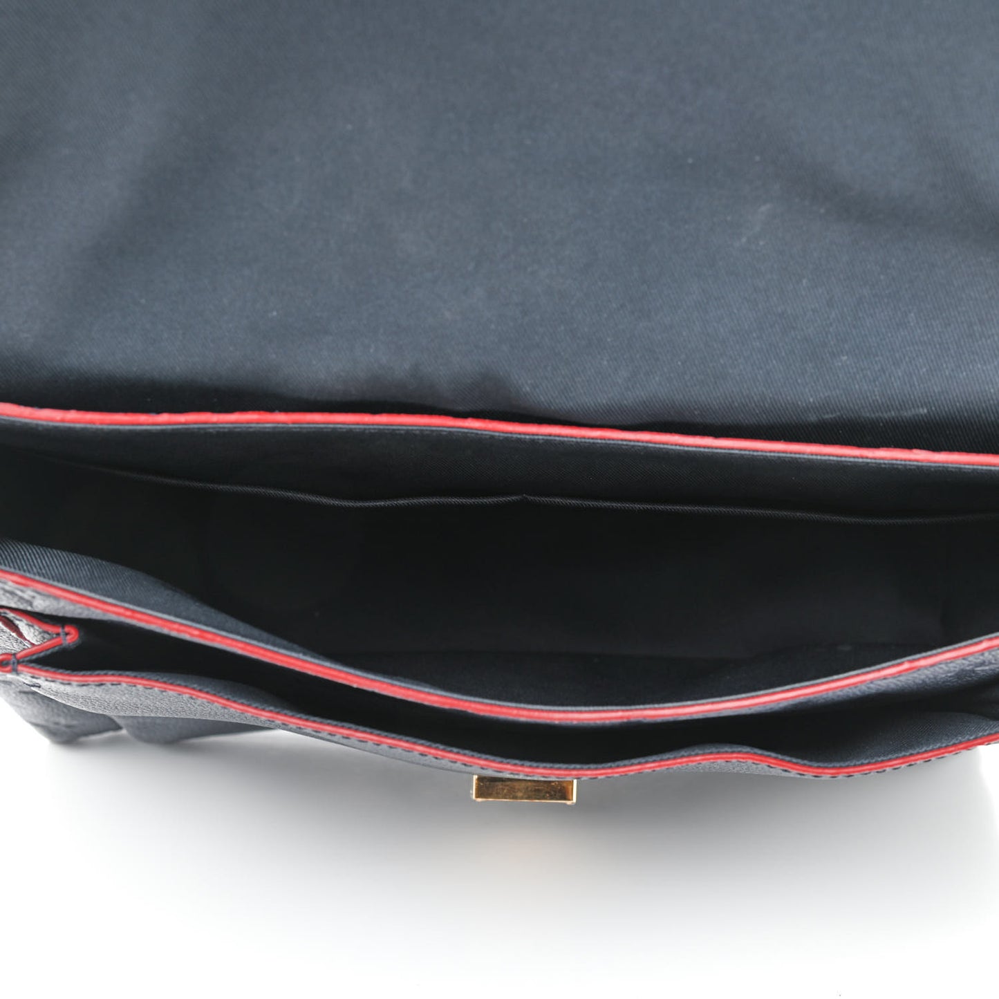 Empreinte Blanche MM Marine Rouge