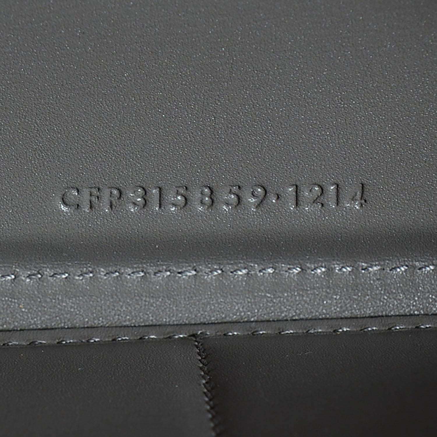 Saint Laurent Calfskin Classic Zip Around Wallet Light Grey 6 of 7