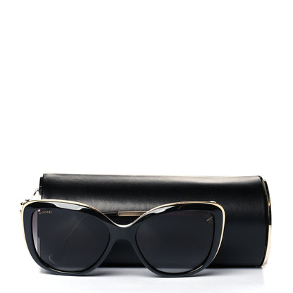 Bulgari Crystal Flower Sunglasses 6094-B Black 8 of 8