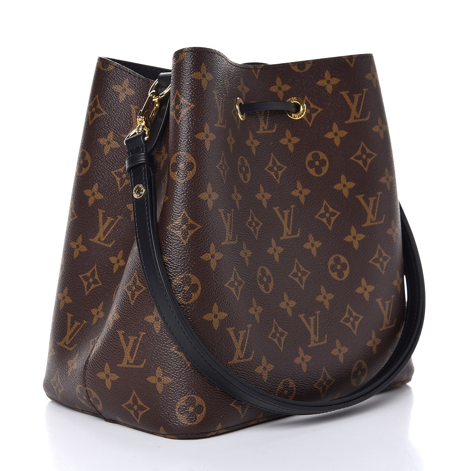 Louis Vuitton Monogram Neonoe MM Black 3 of 8