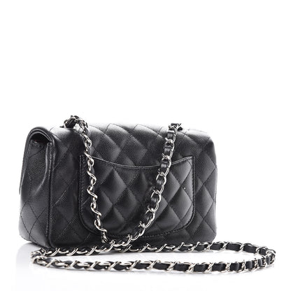 Chanel Caviar Quilted Mini Rectangular Flap Black 3 of 10