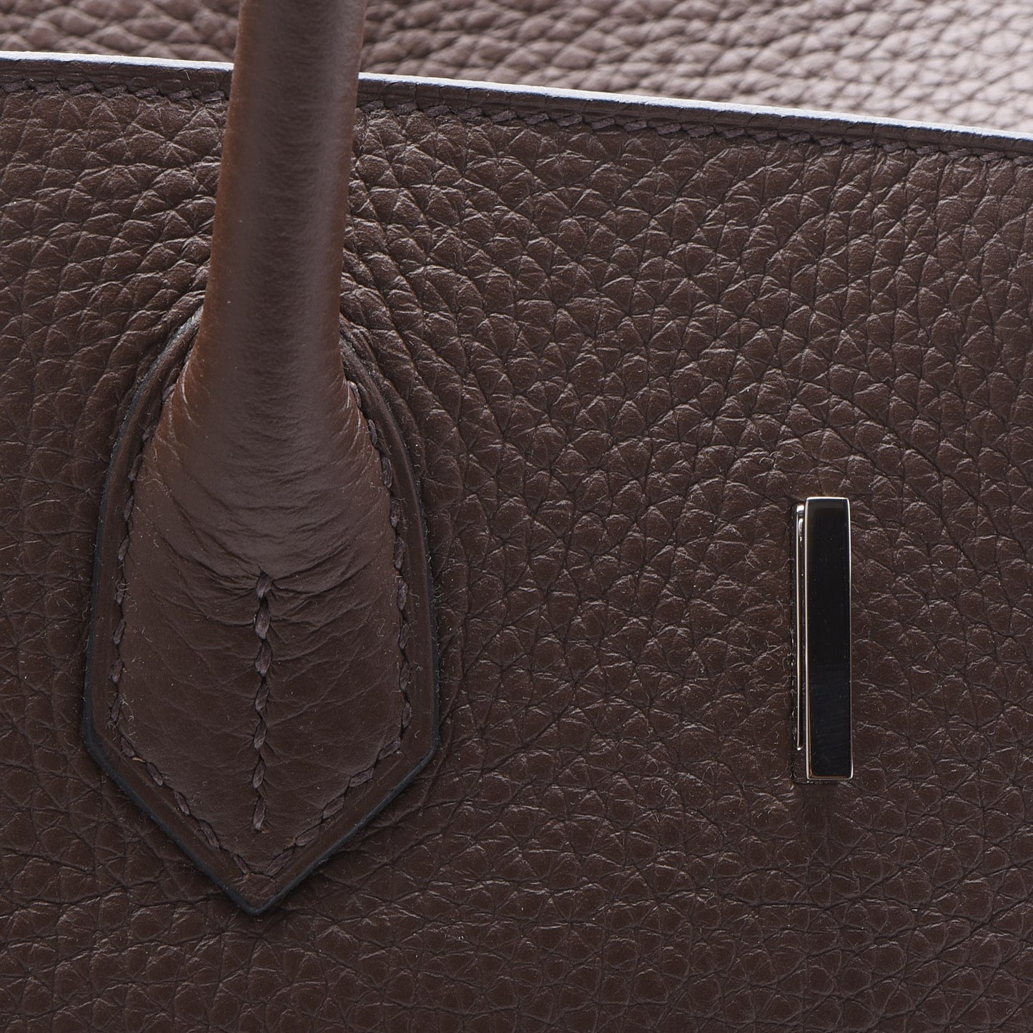 Taurillon Clemence Birkin 35 Cacao