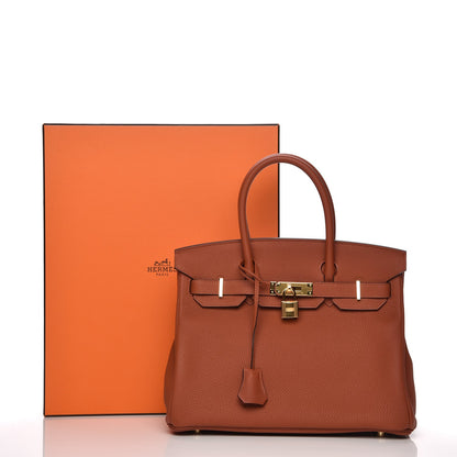 Hermes Togo Birkin 30 Cuivre 14 of 14