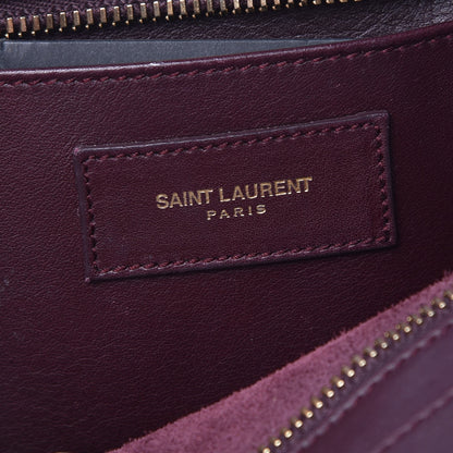 Saint Laurent Calfskin Small Classic Y Cabas Bordeaux 7 of 16
