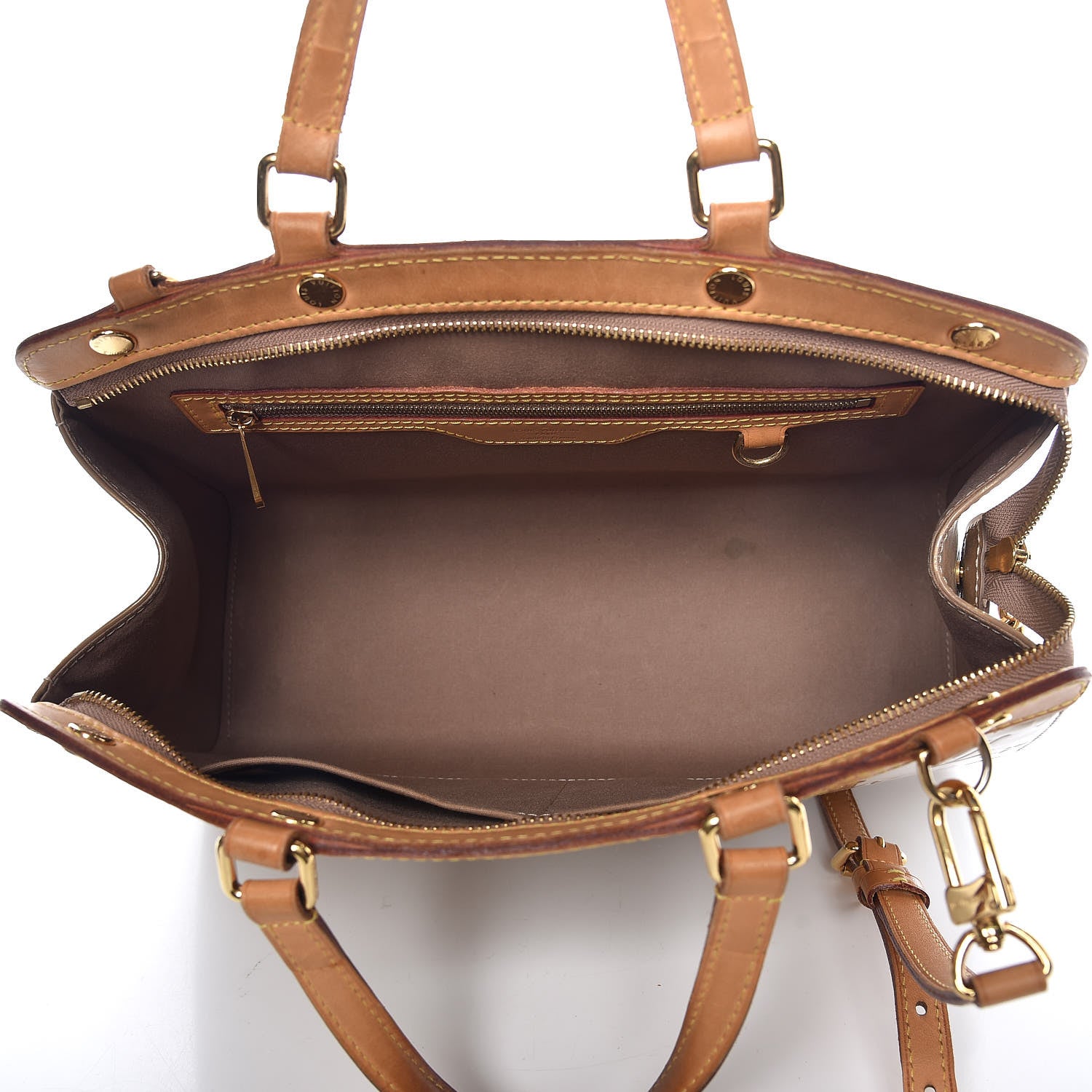 Louis Vuitton Vernis Brea MM Beige Poudre 7 of 14
