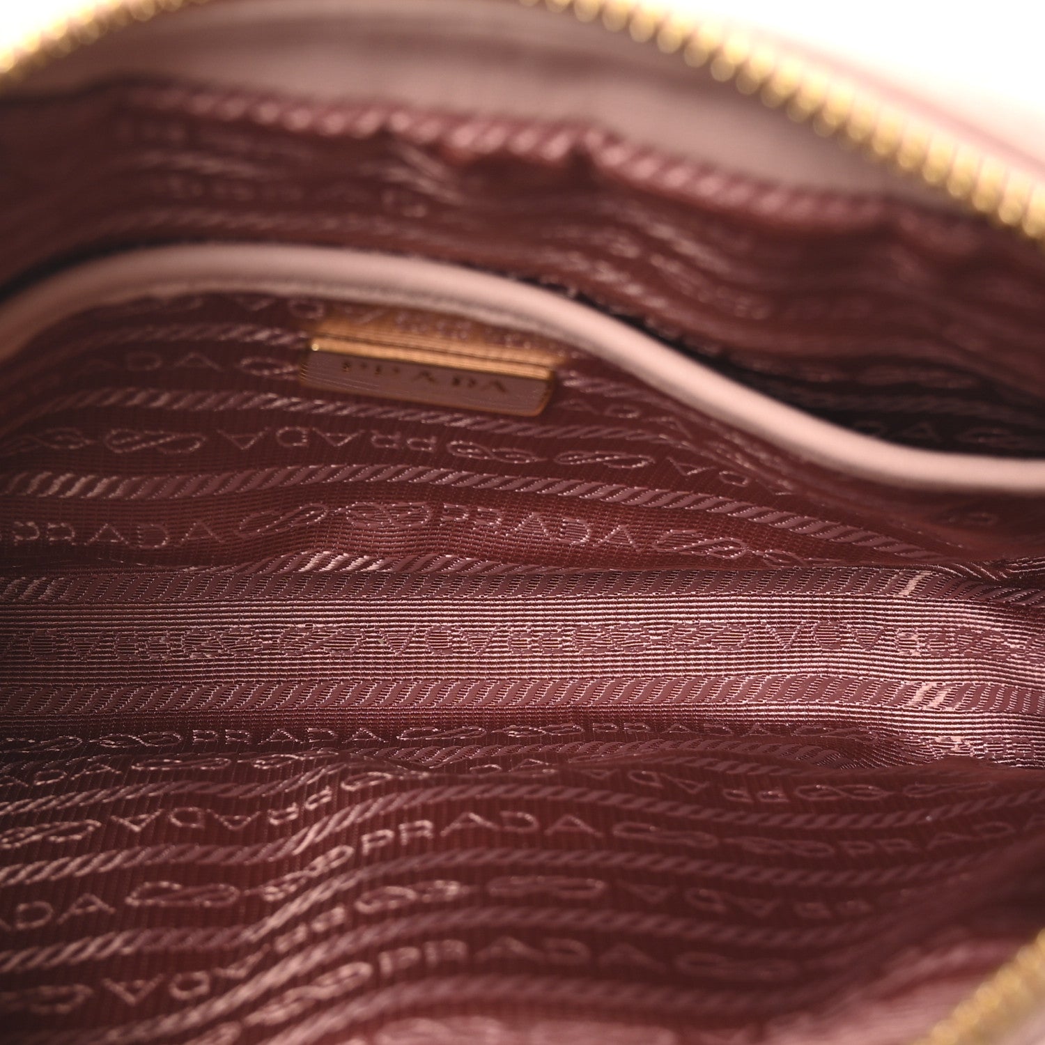 Prada Nappa Gaufre Camera Bag Cipria 5 of 10