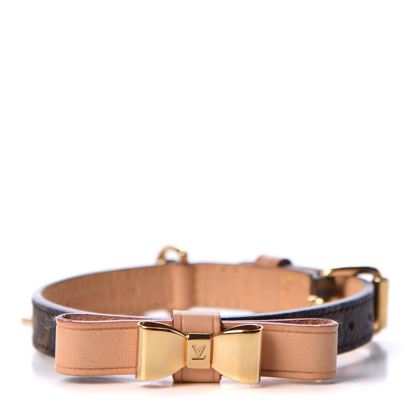 Monogram Baxter Dog Collar XS