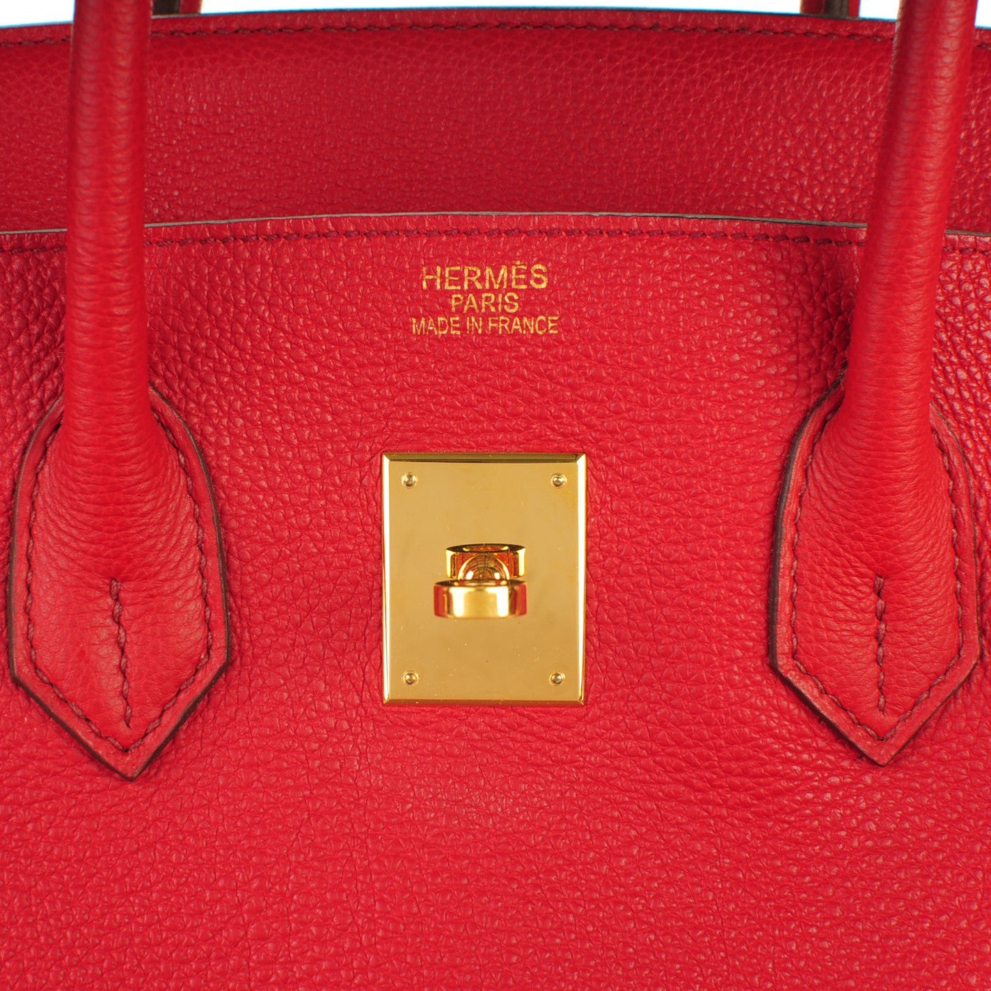 Hermes Togo Birkin 35 Rouge Garance 8 of 26