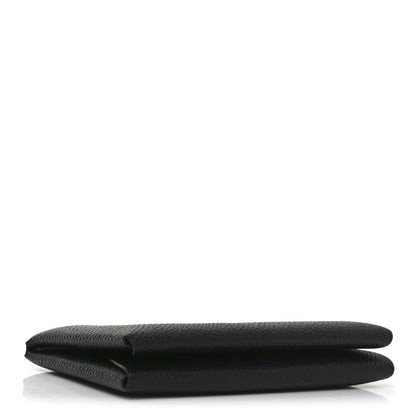 Hermes Epsom Calvi Duo Card Case Black 4 of 6