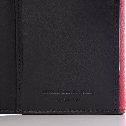 Alexander McQueen Calfskin Skull Continental Wallet Fuchsia 7 of 8