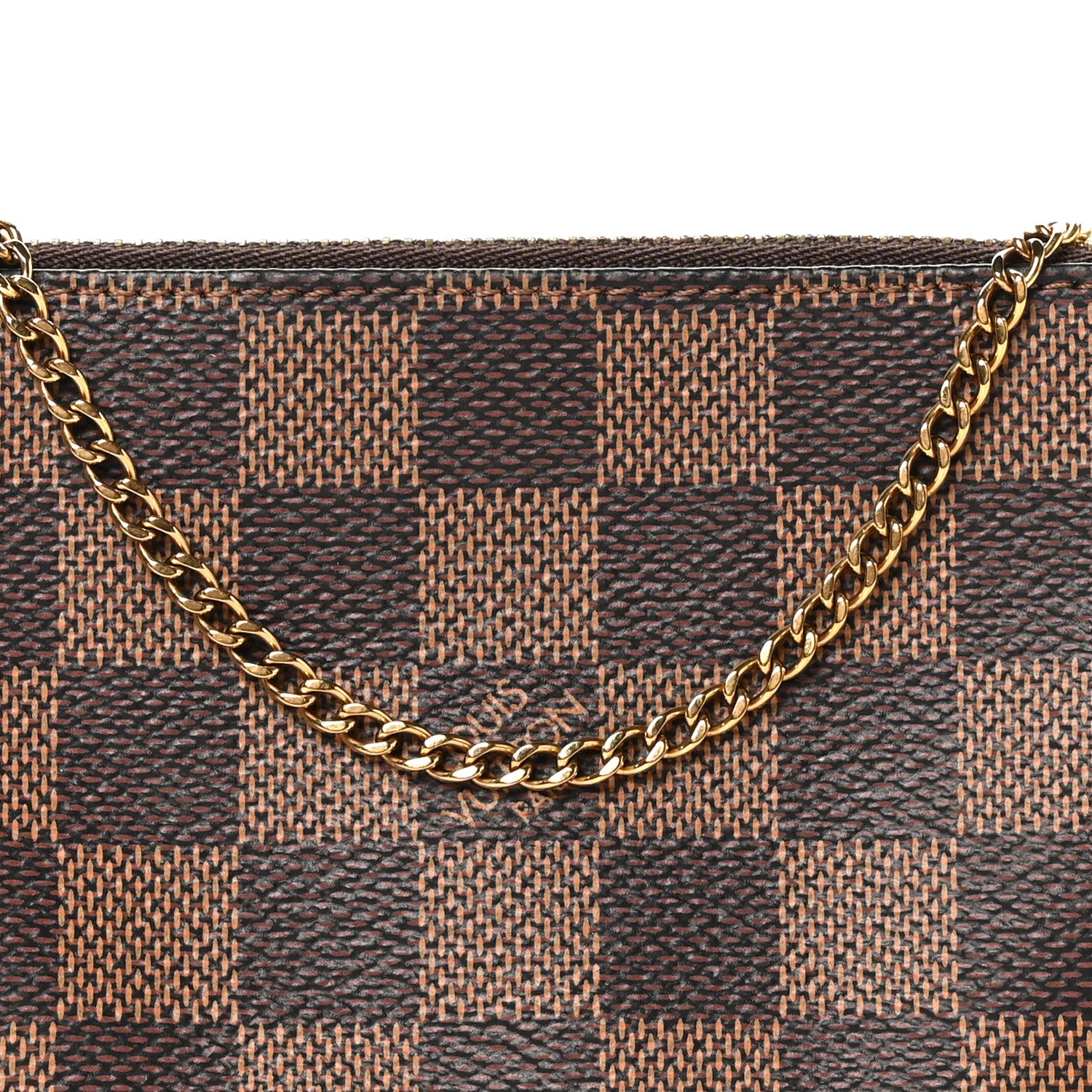 Louis Vuitton Damier Ebene Mini Pochette Accessories 8 of 10