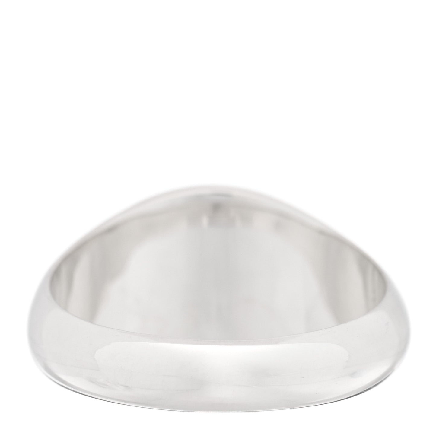 Sterling Silver Oval Trademark Ring 60 9