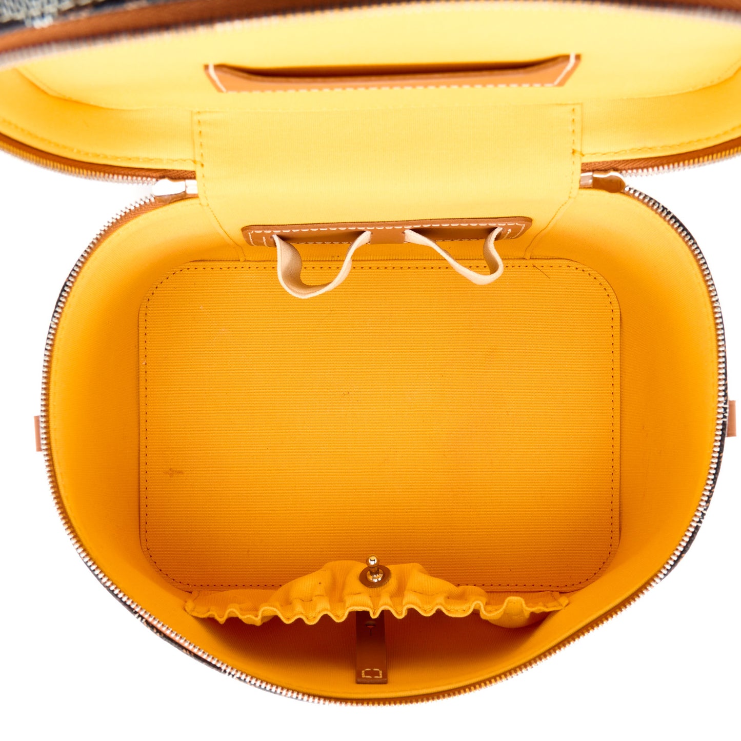 Goyardine Muse Vanity Case Black Gold