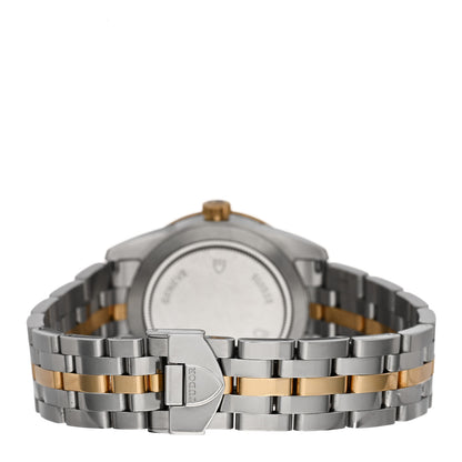 TUDOR Stainless Steel 18K Yellow Gold 36mm Glamour Date Automatic Watch Champagne 55003 3 of 4