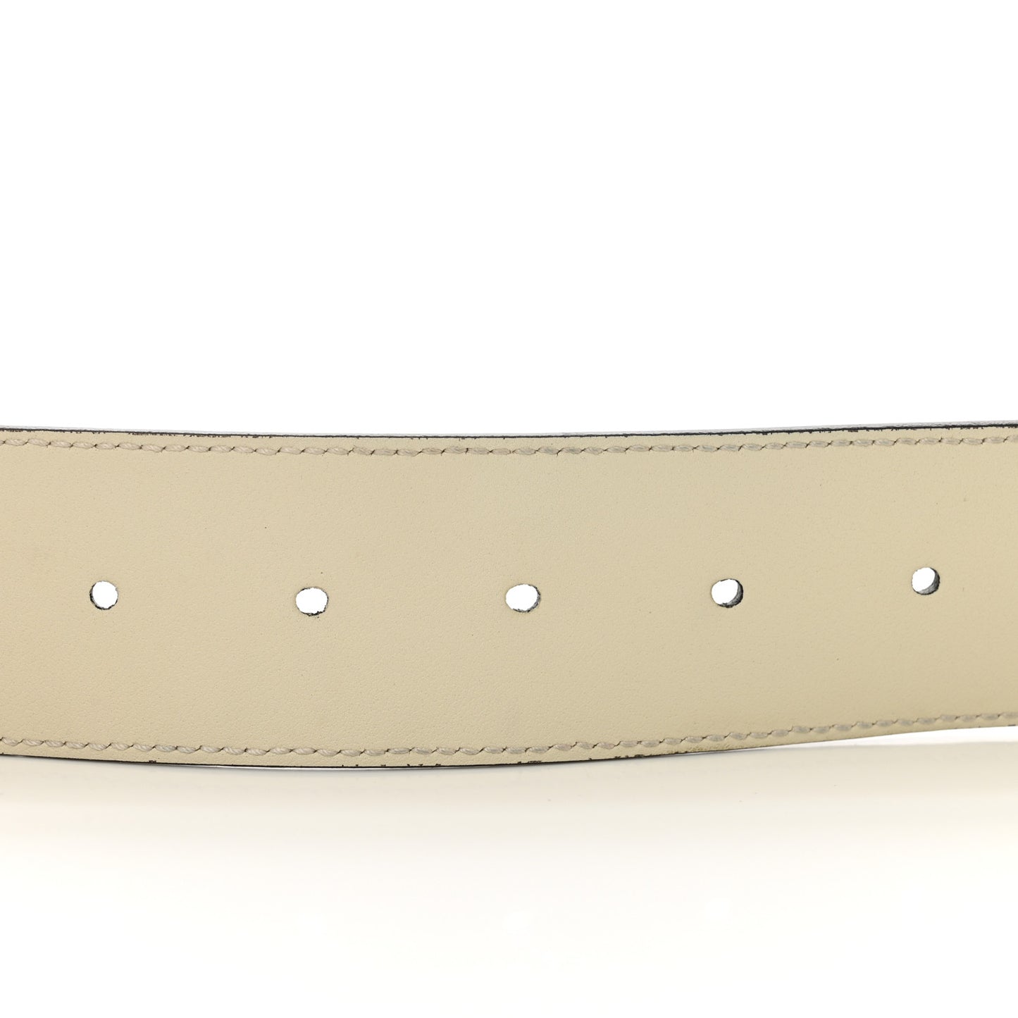 Calfskin Double G 40mm Belt 90 36 White