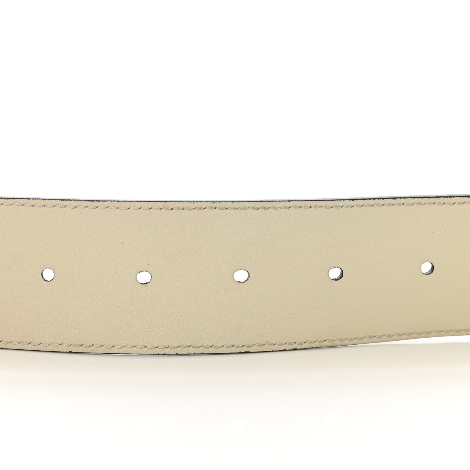 Gucci Calfskin Double G 40mm Belt 90 36 White 4 of 4