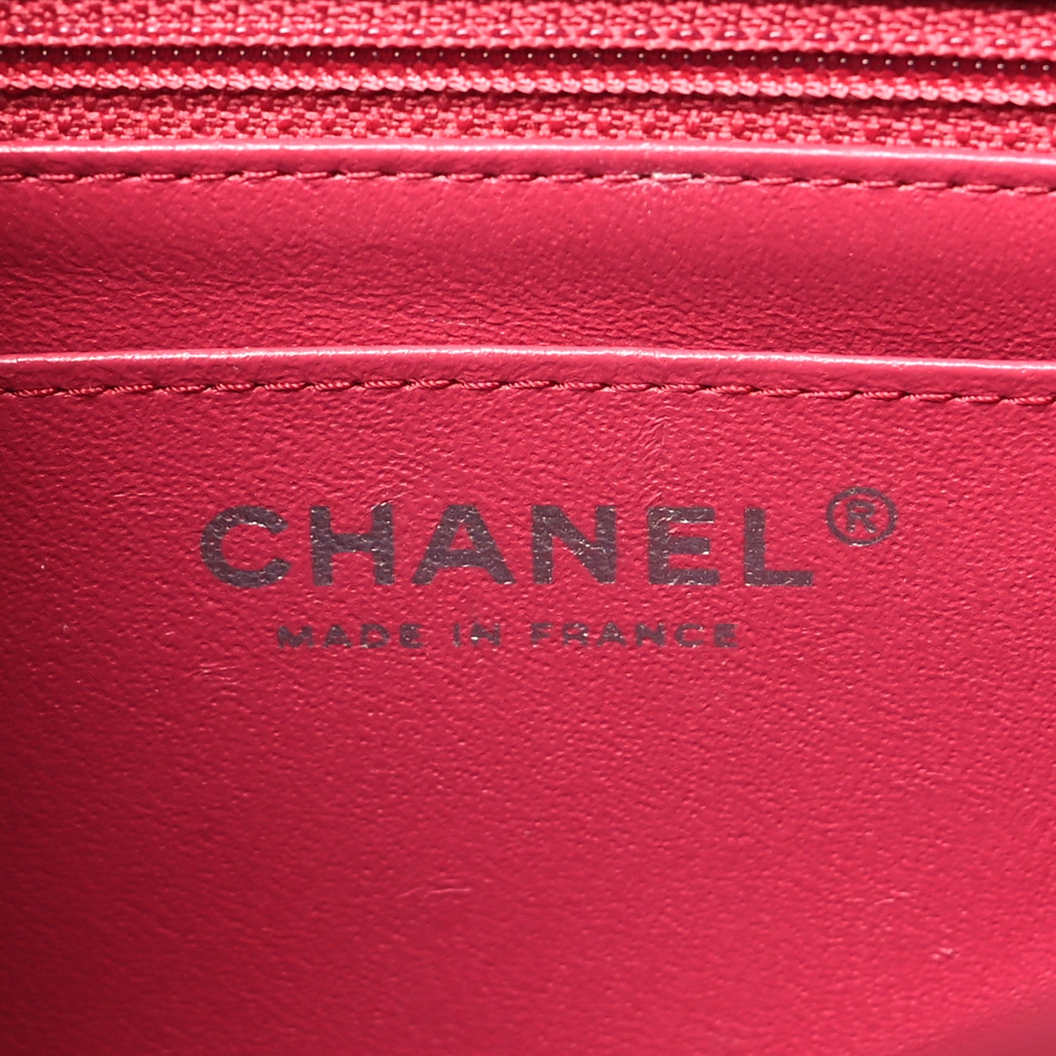 Chanel Lambskin Quilted Mini Square Flap Pink 6 of 13