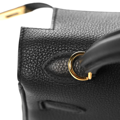 Hermes Togo Kelly Retourne 25 Black 12 of 37