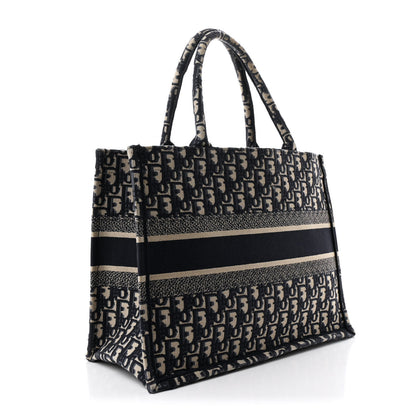 Christian Dior Oblique Medium Book Tote Blue Multicolor 3 of 13