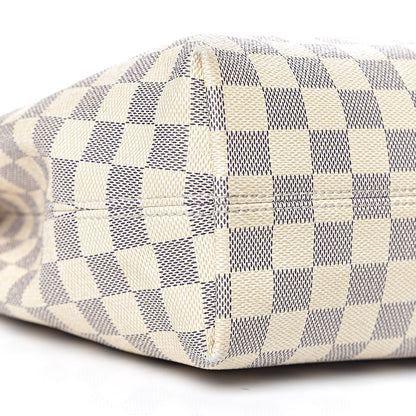 Louis Vuitton Damier Azur Graceful PM Rose Ballerine 11 of 14