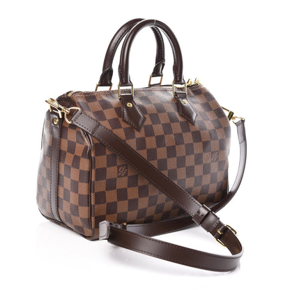 Louis Vuitton Damier Ebene Speedy Bandouliere 25 3 of 9