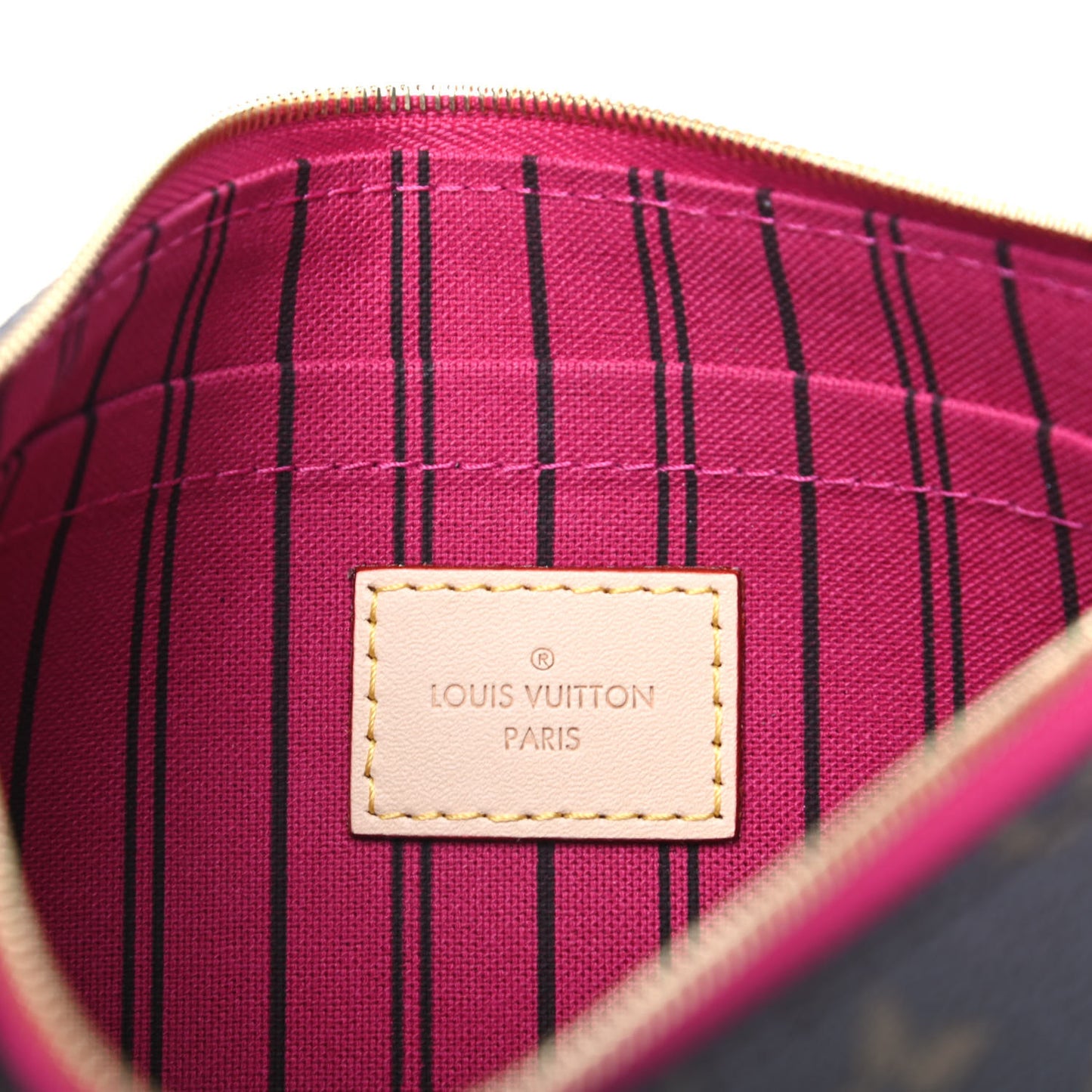 Monogram Neverfull MM GM Pochette Pivoine