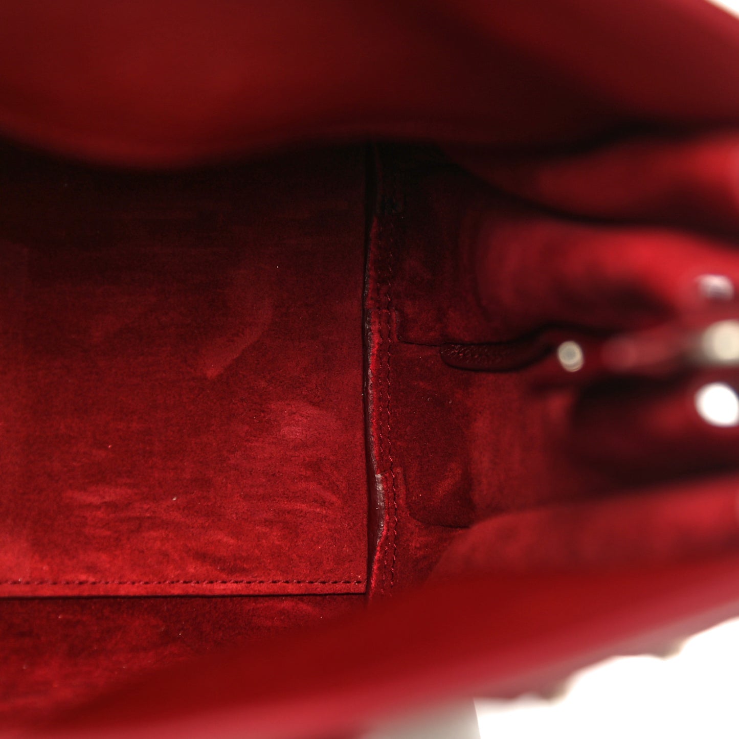 Grained Calfskin Small Supple Sac De Jour Dark Pallisandre