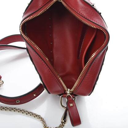 Valentino Garavani Nappa Rockstud Spike Camera Crossbody Bag Rosso Valentino 5 of 9