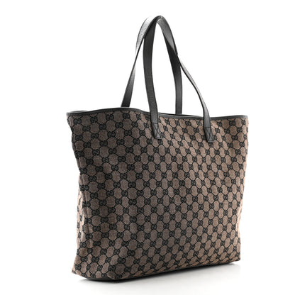Gucci Monogram Large Tote Dark Brown 3 of 12