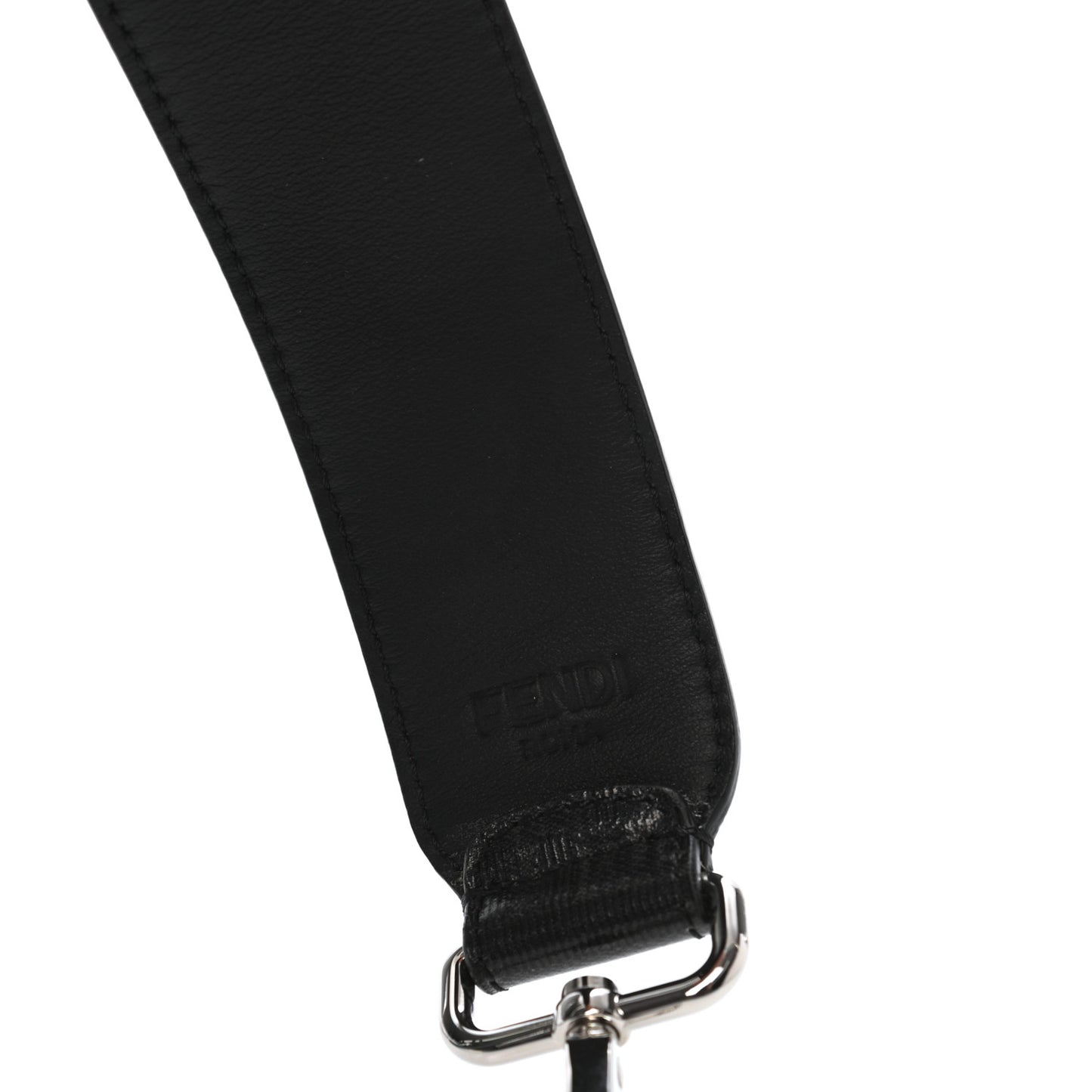 Glazed Fabric FF Strap You Black