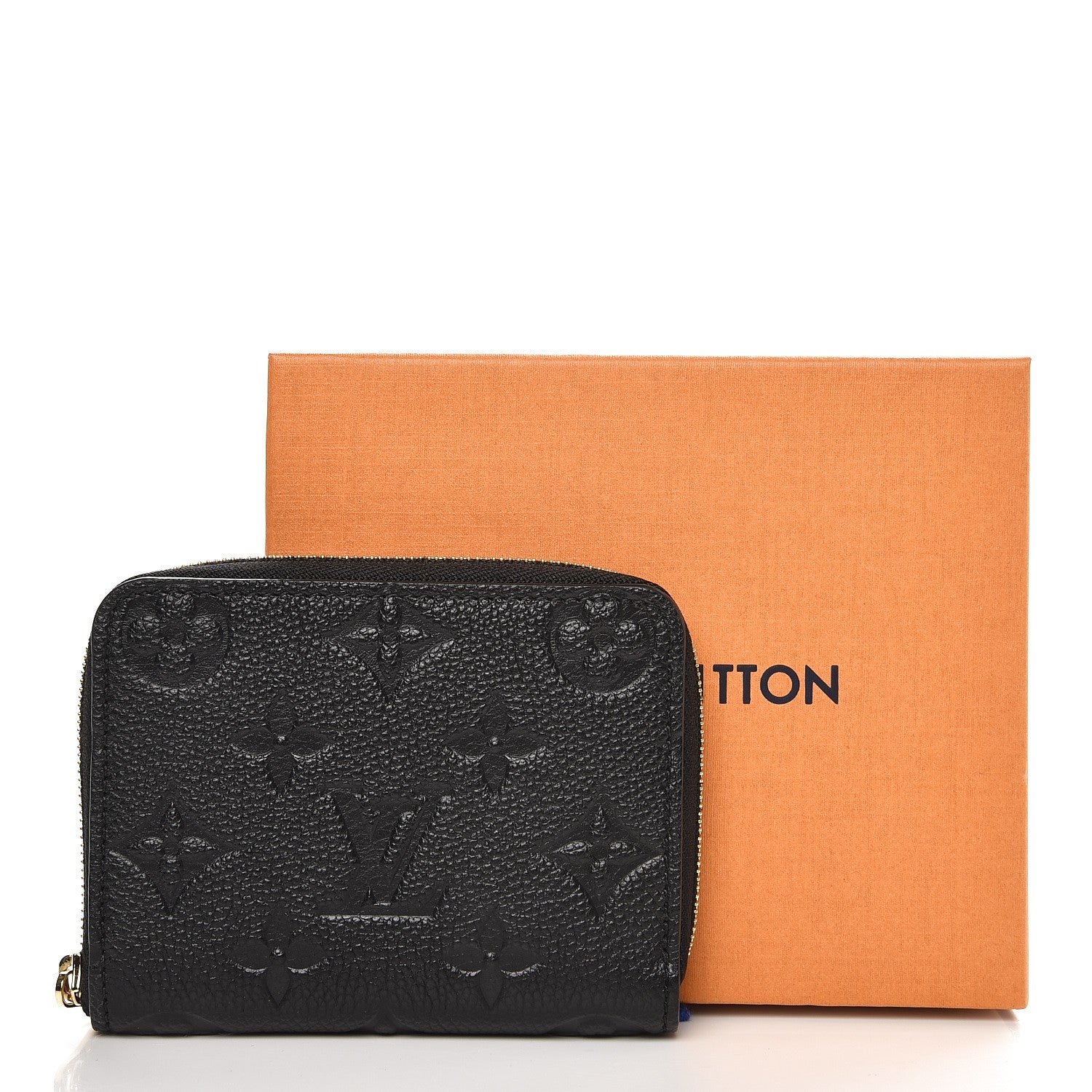Louis Vuitton Empreinte Zippy Coin Purse Black 7 of 7