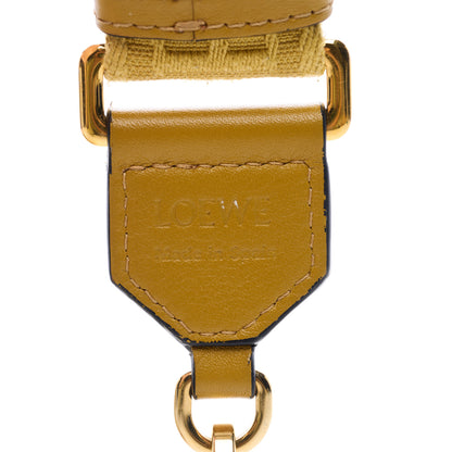 Loewe Calfskin Jacquard Anagram Strap Ochre 4 of 4