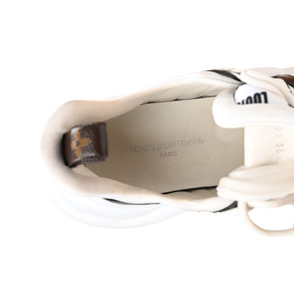 Louis Vuitton X FORNASETTI Calfskin Technical Nylon LV Archlight Sneaker 38.5 Black 7 of 15