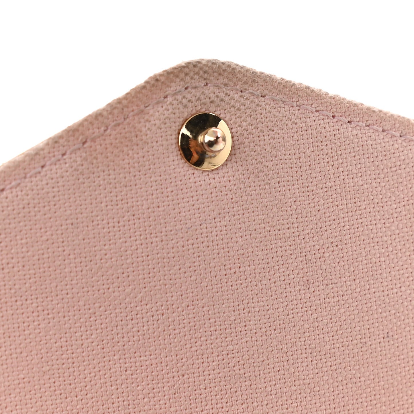 Damier Azur Pochette Felicie Chain Wallet Rose Ballerine