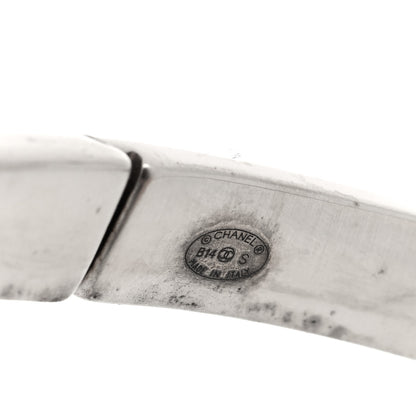 Chanel Giant Pearl Necklace Silver 4 of 4