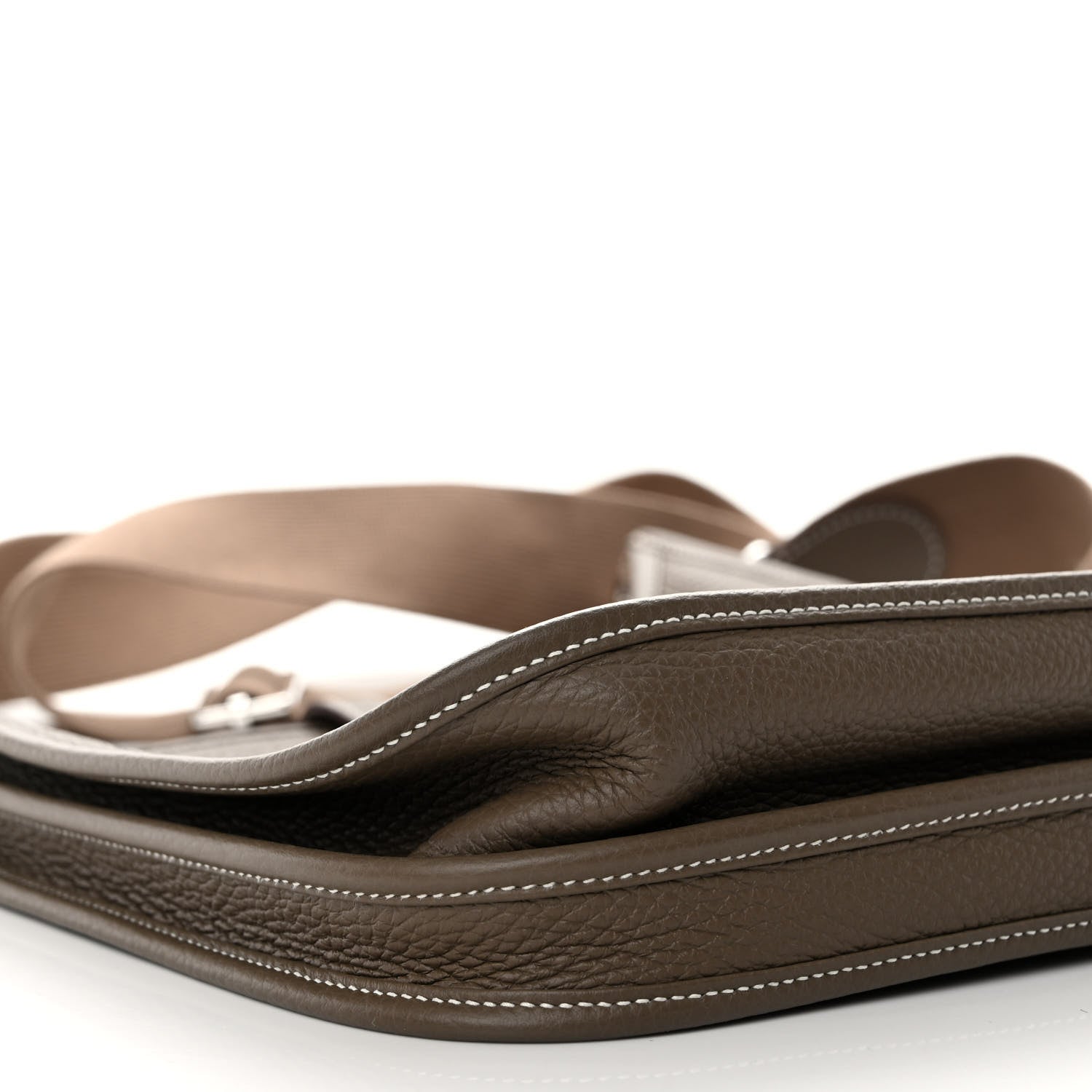 Hermes Taurillon Clemence Evelyne III PM Etoupe 9 of 11