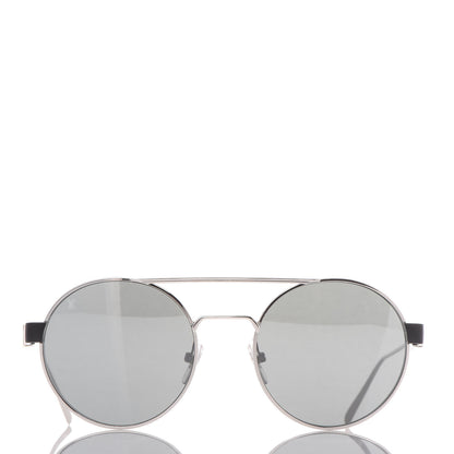 Louis Vuitton LV Starburst Round Sunglasses Z1103W Silver Black 3 of 8