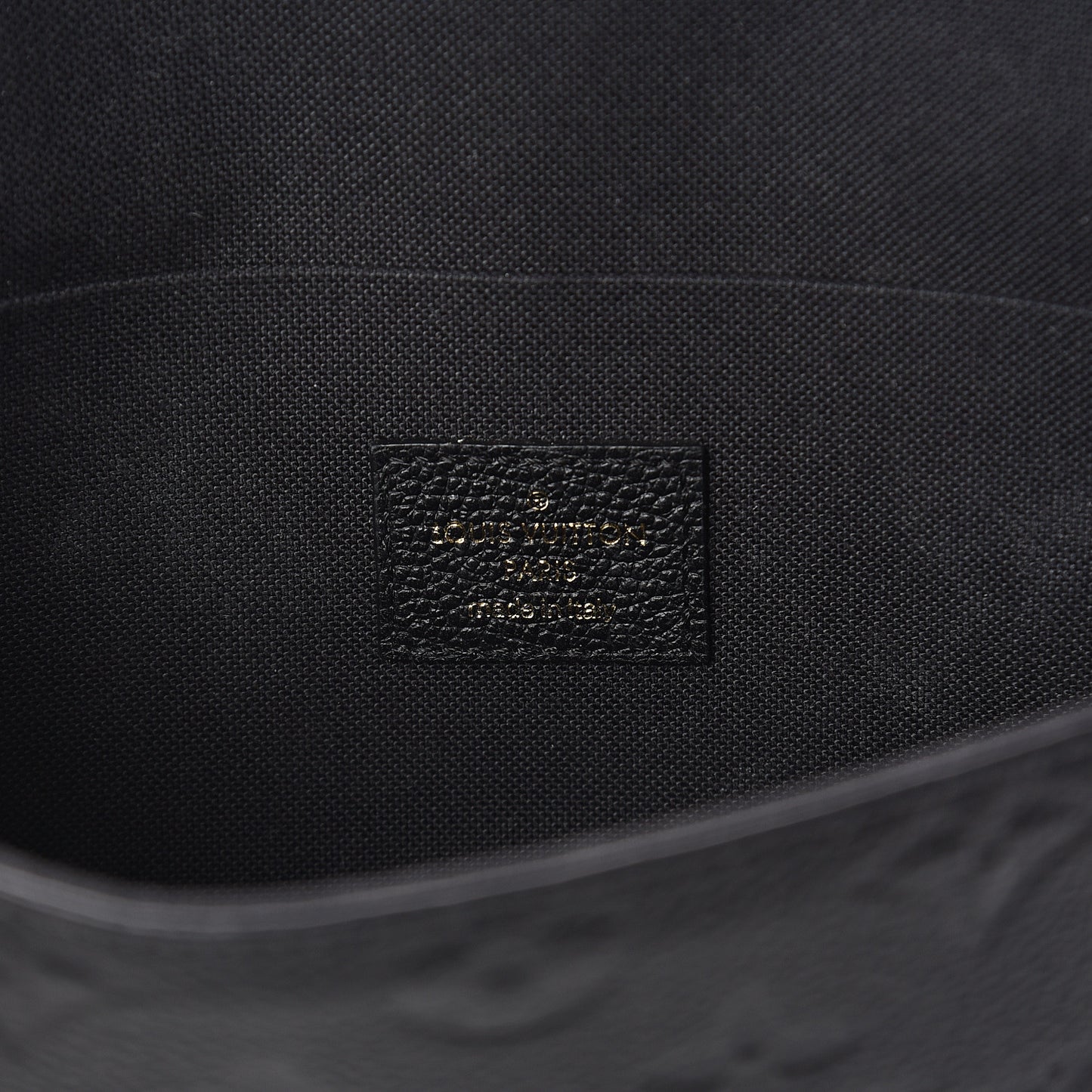 Empreinte Pochette Felicie Chain Wallet Black