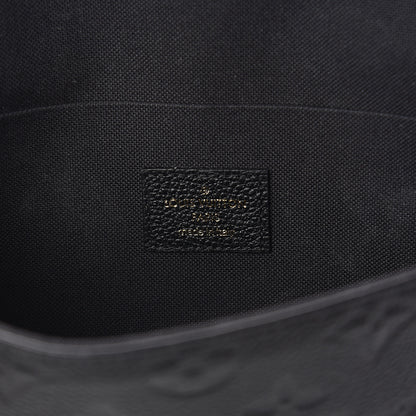 Louis Vuitton Empreinte Pochette Felicie Chain Wallet Black 6 of 8