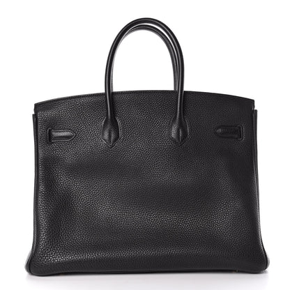 Hermes Togo Birkin 35 Black 4 of 36