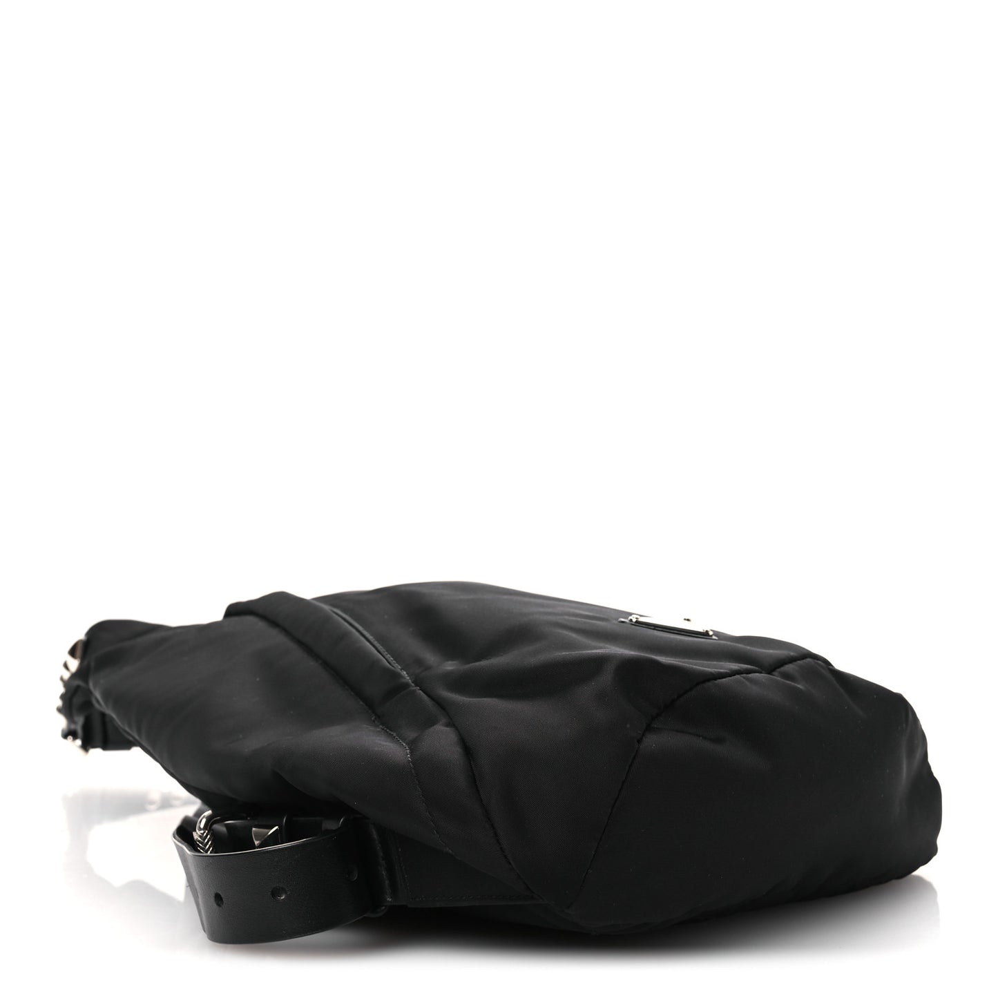 Nylon New Vela Studded Sling Backpack Black Fuoco