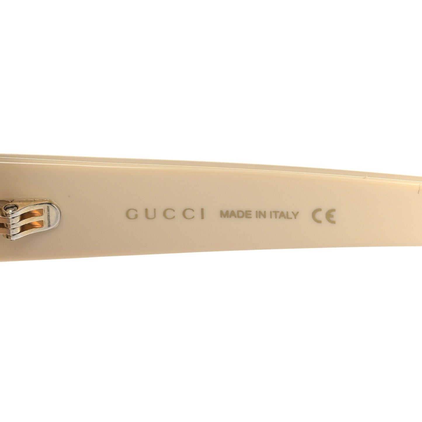 Acetate Square Sunglasses GG0772S White