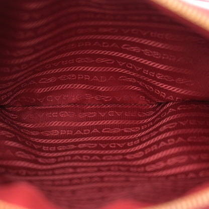 Prada Saffiano Small Galleria Double Zip Rosso 6 of 17